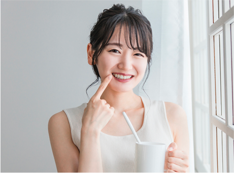 ワイヤー矯正に比べて痛みや違和感が少ない