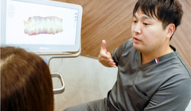 理想の歯並び・顔を創造！ 事前の綿密シミュレーション